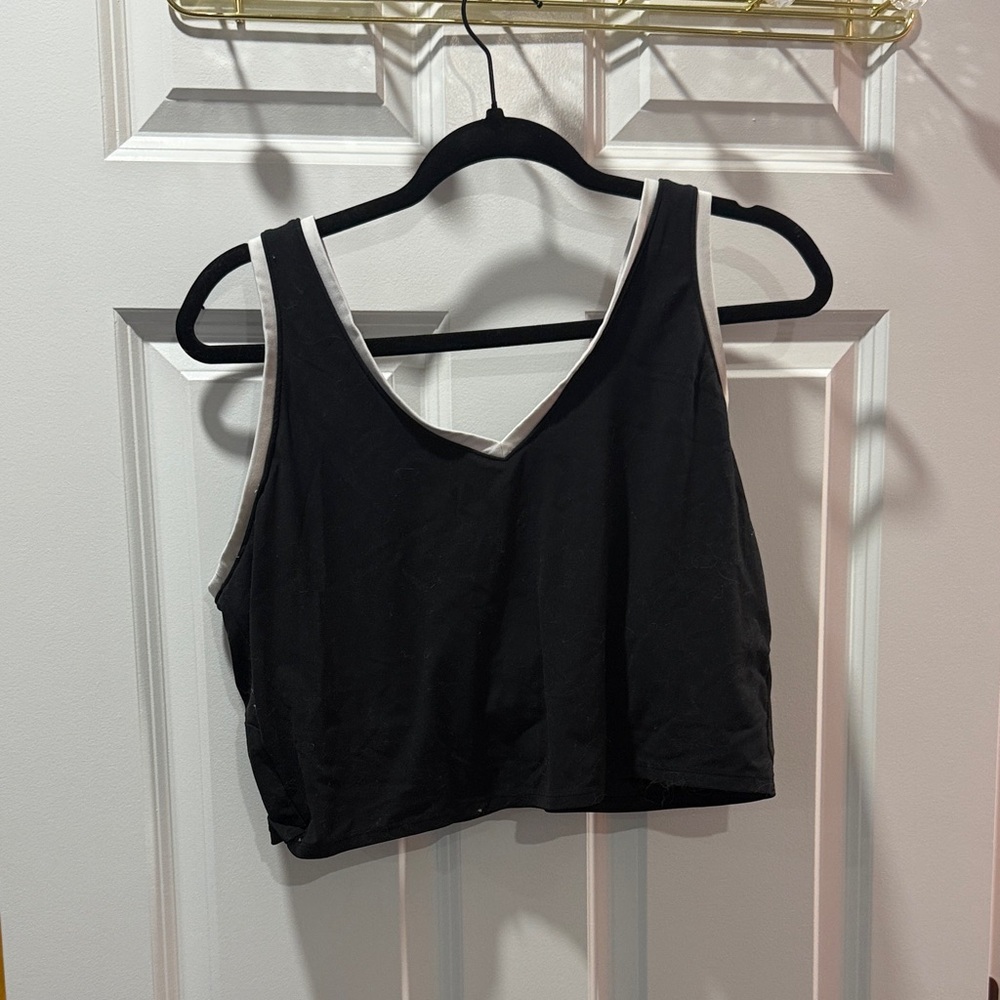 Black and White Tank Top
